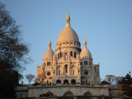 Le Sacr� Coeur � Montmartre. ( Prochaine session photos de paris prises par moi )